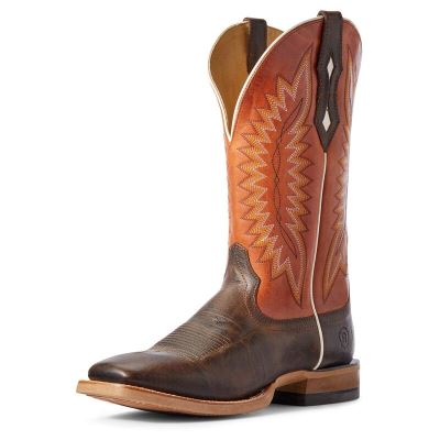 Ariat Western: Relentless Record Setter Botas Western Hombre - Marrones (NKJUQ8639)